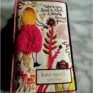 kate spade  Secret Garden Wallet